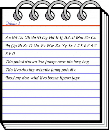 Chain 1 Italic animated font preview Chain 1 Italic animated font preview