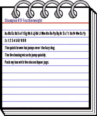 Champion Medium animated font preview Champion Medium animated font preview