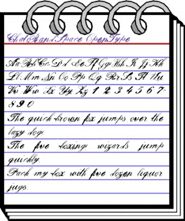 ChatoBand Space Regular animated font preview ChatoBand Space Regular animated font preview