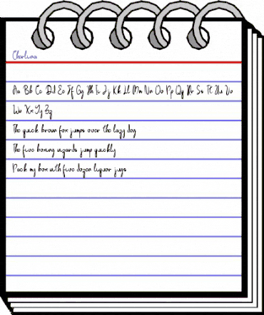 Cherlina Regular animated font preview Cherlina Regular animated font preview