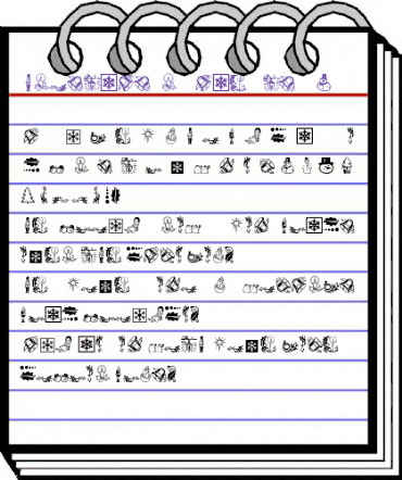 Christmas Ornaments MT Regular animated font preview Christmas Ornaments MT Regular animated font preview