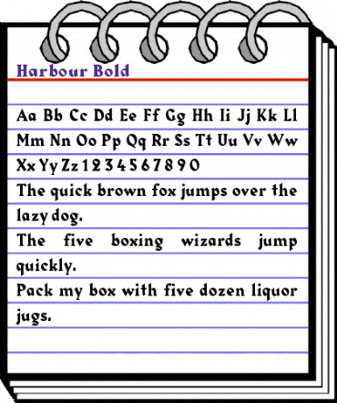 Harbour Regular animated font preview Harbour Regular animated font preview