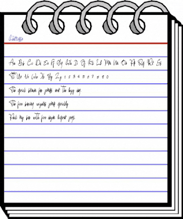 Harriesse Regular animated font preview Harriesse Regular animated font preview