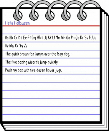 Hello Halloween Regular animated font preview Hello Halloween Regular animated font preview