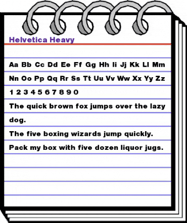 Helvetica-Heavy Regular animated font preview Helvetica-Heavy Regular animated font preview