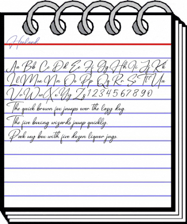 Herland Regular animated font preview Herland Regular animated font preview