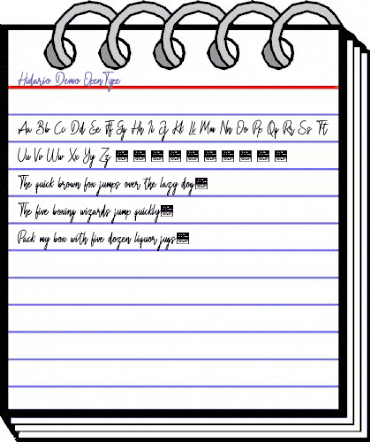 Hidario Regular animated font preview Hidario Regular animated font preview