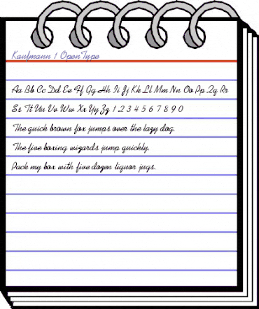 Kaufmann Regular animated font preview Kaufmann Regular animated font preview