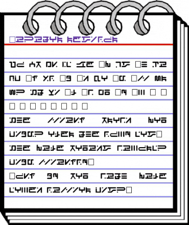 Visitor regular animated font preview Visitor regular animated font preview