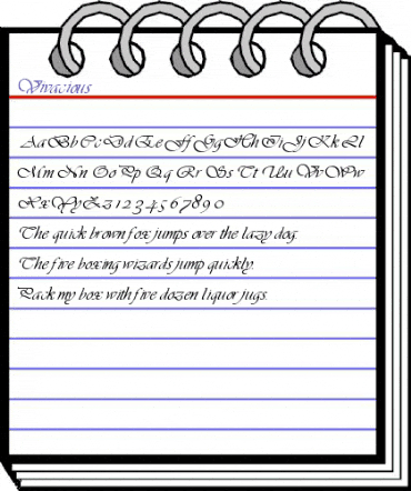 Vivacious Regular animated font preview Vivacious Regular animated font preview