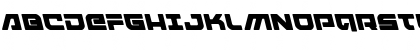 Armed Lightning Leftalic Italic Font
