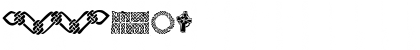 Celtic Patterns Regular Font