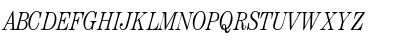CenturyLightCondSSK Italic Font
