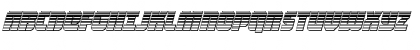 Heavy Falcon Chrome Italic Italic Font
