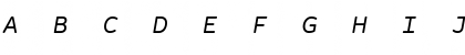 Courier Prime Code Italic Font