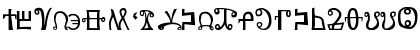 yatsutko_glagolitsa Normal Font