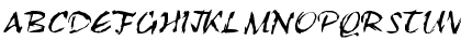 RoughBrush Normal Font