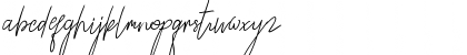 Alamanda Santika Signature Regular Font