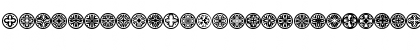 Circular Ornaments Regular Font