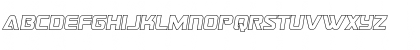 Astro Armada Outline Semi-Ital Regular Font