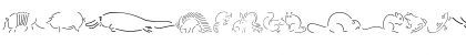Animal Sketches Regular Font