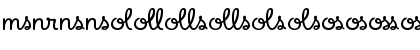 Apricot - Ligatures Two Regular Font