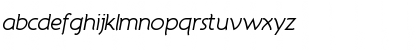 AtelierSansBookItalic Regular Font