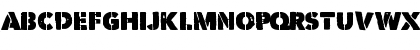 Vicious Stencil Regular Font