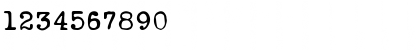 Ana's Rusty Typewriter Regular Font