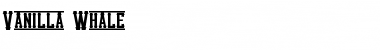 Vanilla Whale Regular Font