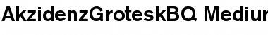Akzidenz-Grotesk BQ Medium Font
