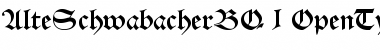Alte Schwabacher BQ Regular Font