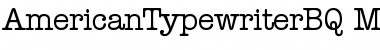 American Typewriter BQ Regular Font