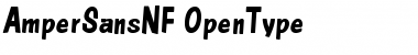 Amper Sans NF Regular Font