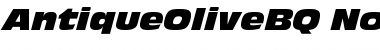 Antique Olive BQ Regular Font