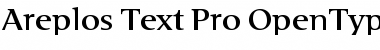 Areplos Text Pro Regular Font