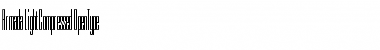 Armada LightCompressed Font