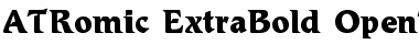 ATRomic Regular Font