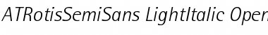 ATRotisSemisans Regular Font