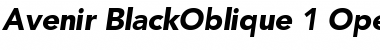 Avenir Regular Font