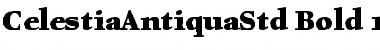Celestia Antiqua Std Bold Font