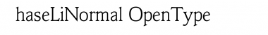 ChaseLi Regular Font