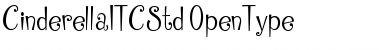 Cinderella ITC Std Regular Font