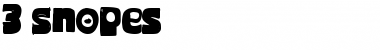 3 Snopes Regular Font