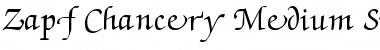 Zapf Chancery Medium Swash Regular Font