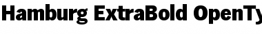 Hamburg-ExtraBold Regular Font
