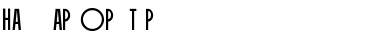 Handicap Regular Font