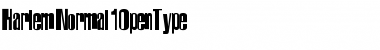 Harlem Normal Font