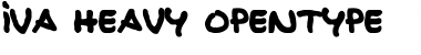 Iva Heavy Font