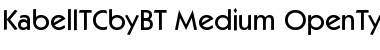 ITC Kabel Medium Font